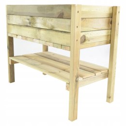 Zielnik na nogach z półką 87x45x70cm