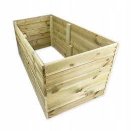 Skrzynia, warzywniak, zielnik, donica 123x60x30cm