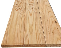 Deska tarasowa, ogrodzeniowa Modrzew 150x12x2,8cm klasa A/B