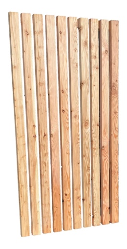 Pergola, płot, lamel 90x175cm z modrzewia